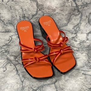 Italian Shoemakers Platform Wedge Sandals 7 1/2